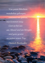 Von guten Mächten Poster DIN A4