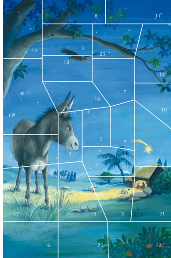 Samuel und der Weihnachtsstern - Decknlatt