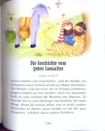 Beispielseite Die bunte Francke Kinderbibel