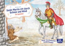 Sankt Martin ritt durch Schnee und Wind